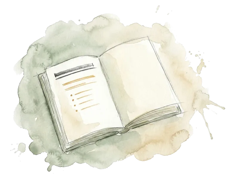 Buch mit klarer hierarchischer Gliederung